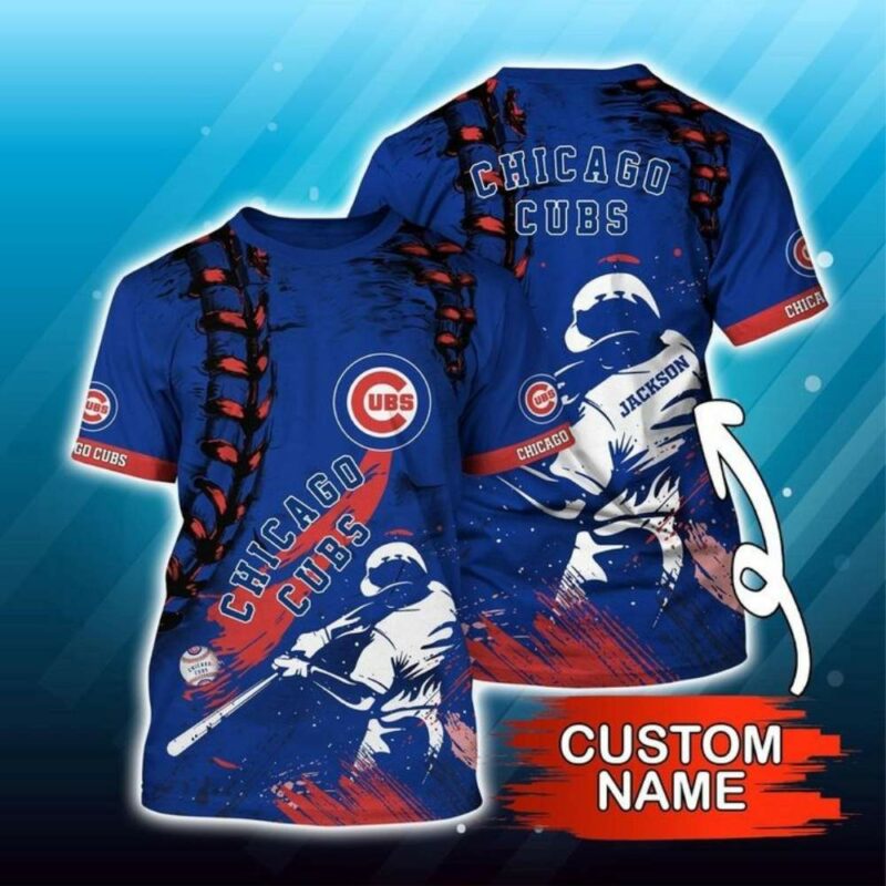 Personalized Chicago Cubs Baseball
